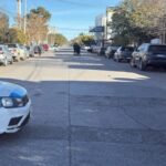 Una ciclista resultó herida tras chocar contra la puerta de un auto en Trelew