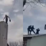 Neuquén: un hombre en crisis fue reducido por la Policía durante un dramático operativo