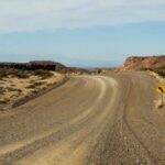 Intransitable el acceso a Punta Tombo por las intensas lluvias