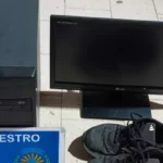 Recuperaron equipos robados del Registro de la Propiedad tras allanamientos en Rawson