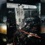 Voraz incendio destruyó una vivienda en Trelew: las pérdidas fueron totales