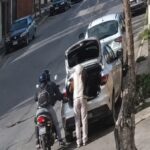 Trelew: dos delincuentes en moto asaltaron a una mujer a plena luz del día